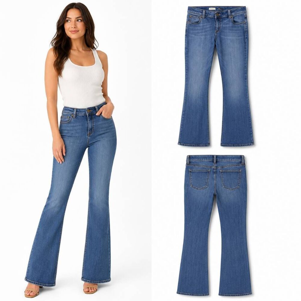 Kut from the Kloth Natalie High Rise Bootcut Jeans 16S
